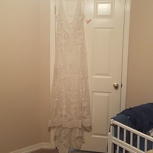 Wedding dress overlay